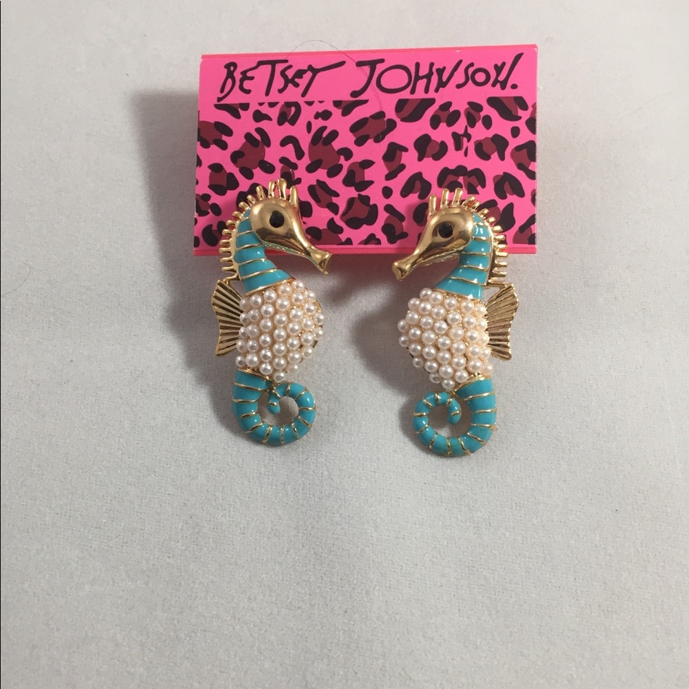 Betsey johnson seahorse Earrings